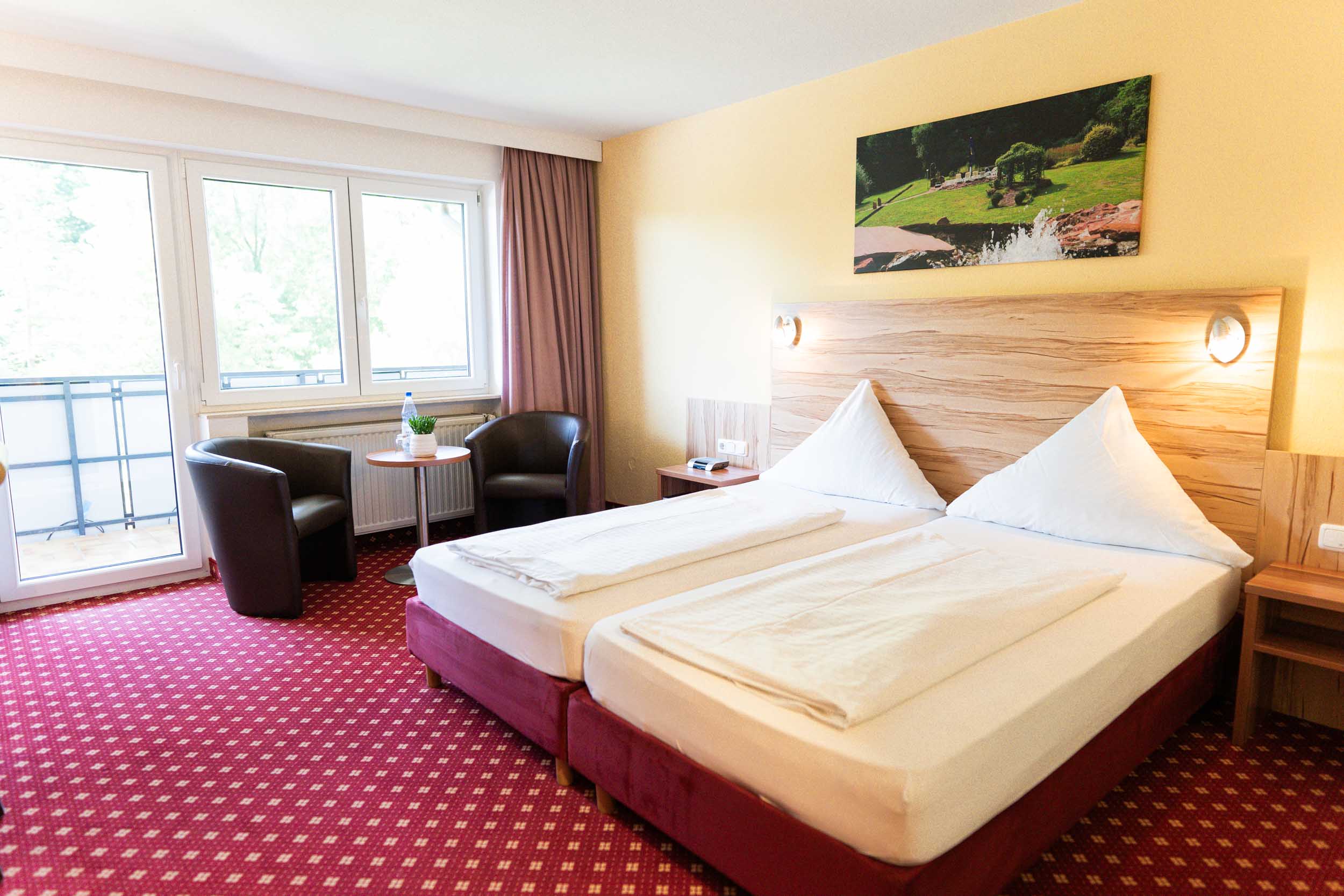 Hotel Christel Heimbuchenthal | Urlaub im Spessart | Doppelzimmer
